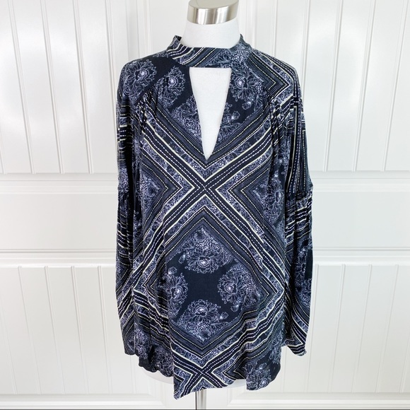 Free People Tops - Free People Walking on a Dream Cutout Tunic Top M
